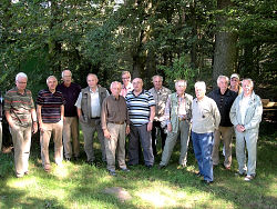 Ein früheres Foto der Wandergruppe aus 2012.